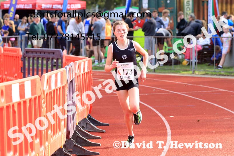 Womens Under-17s, 2024 Northern Mens 6 and Womens 4 and Youngsters Relays, Stanley Park, Blackpool.  Photo: David T. Hewitson/Sports for All Pics
